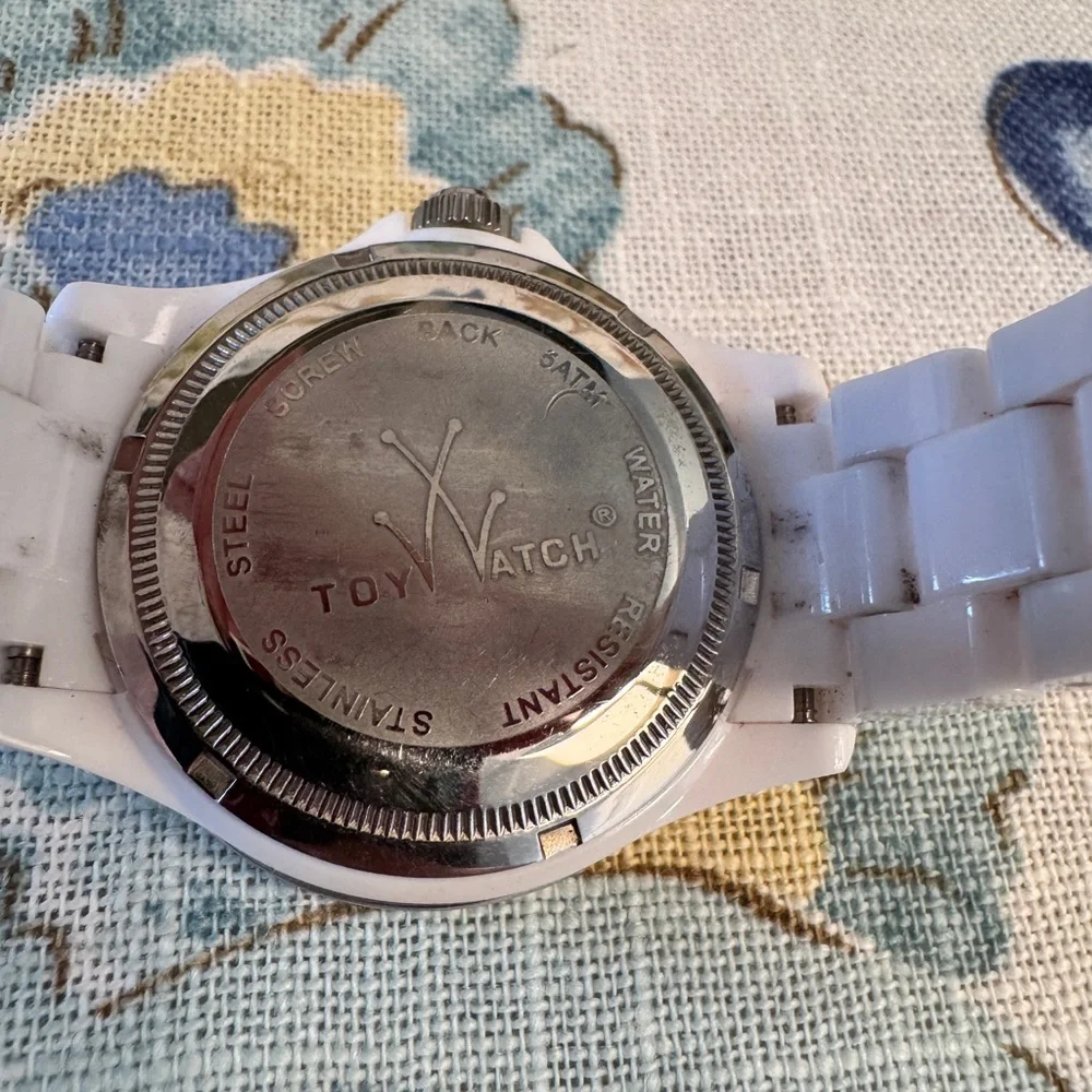 ToyWatch Plasteramic Classic Collection White Women's Watch 32008-WH - Picture 5 of 6